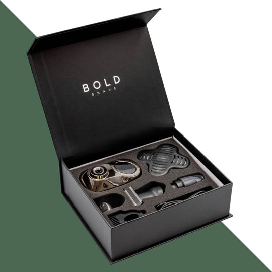 Skull Head Shaver & 5-Piece Body Grooming Kit